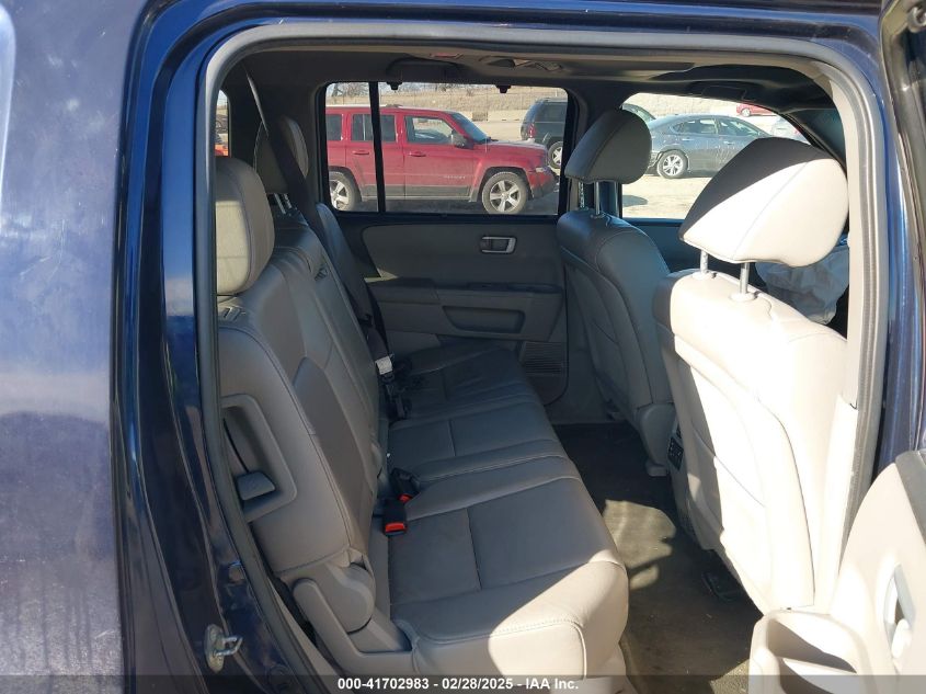 2013 Honda Pilot Touring VIN: 5FNYF4H92DB040325 Lot: 41702983