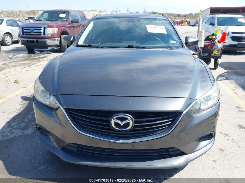 2016 Mazda Mazda6 I Touring VIN: JM1GJ1V59G1465239 Lot: 41703019