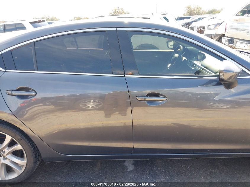 2016 Mazda Mazda6 I Touring VIN: JM1GJ1V59G1465239 Lot: 41703019