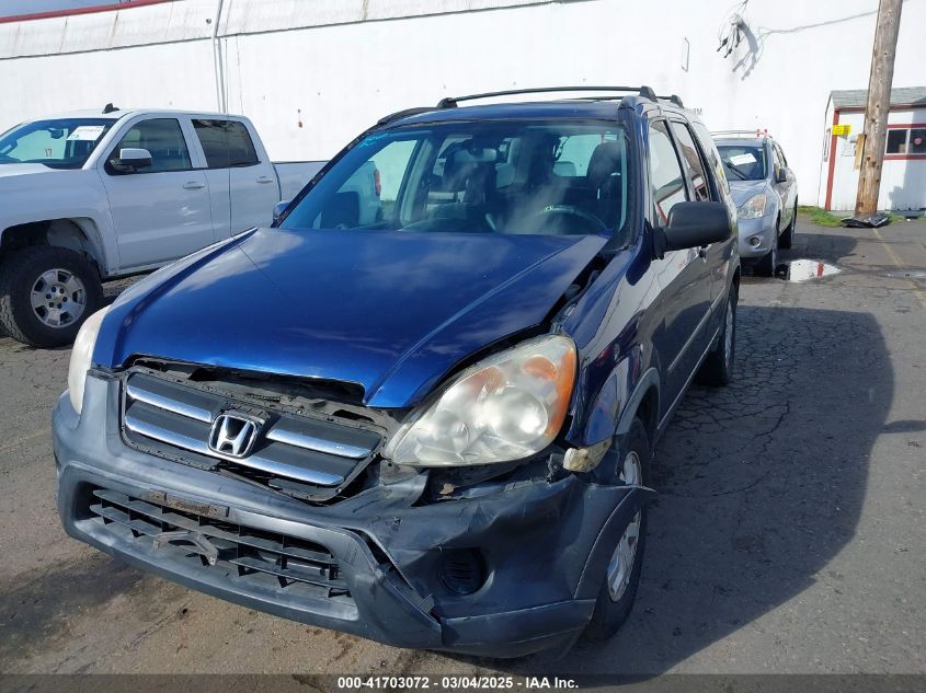 2005 Honda Cr-V Ex VIN: JHLRD78865C044883 Lot: 41703072