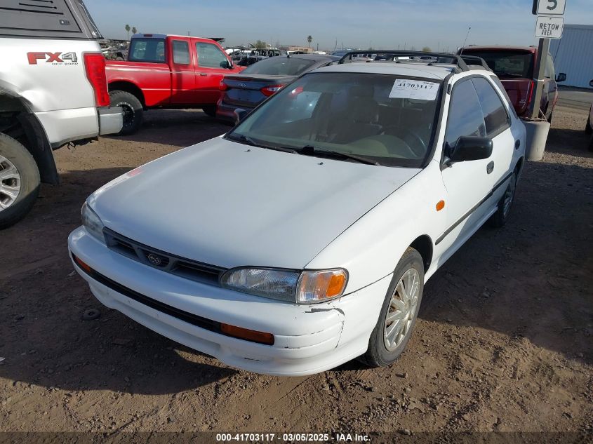 1996 Subaru Impreza L VIN: JF1GF4358TG816967 Lot: 41703117