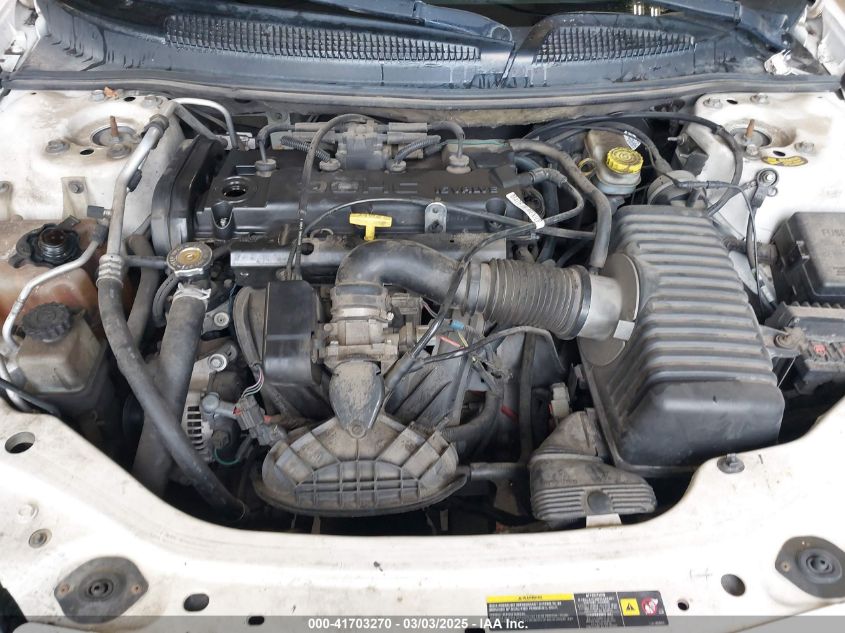 2005 Dodge Stratus Sxt VIN: 1B3EL46J95N689374 Lot: 41703270