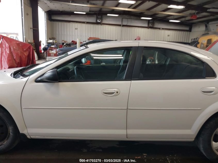 2005 Dodge Stratus Sxt VIN: 1B3EL46J95N689374 Lot: 41703270