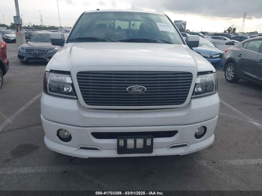 2008 Ford F-150 60Th Anniversary/Fx2/King Ranch/Lariat/Limited/Xlt VIN: 1FTPW12598KC36819 Lot: 41703359