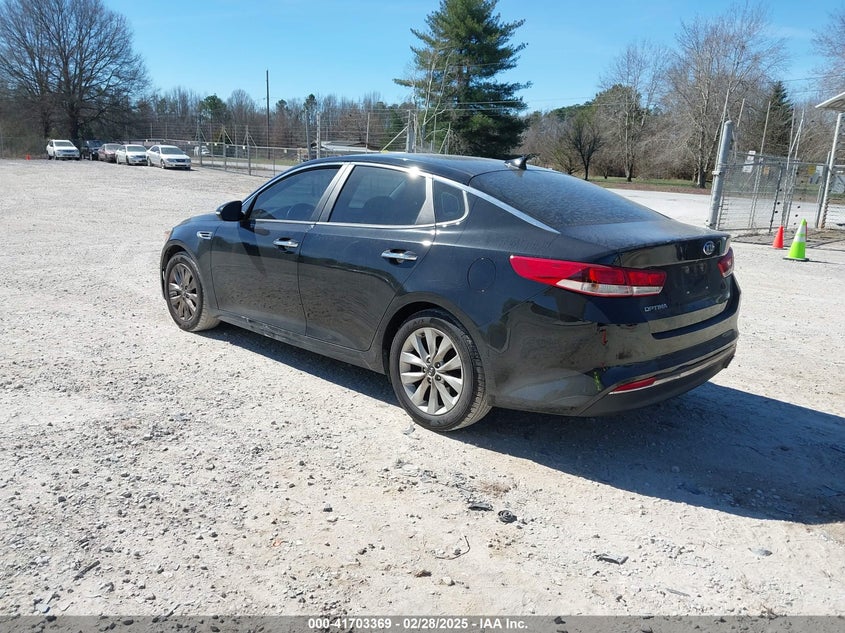 2016 KIA OPTIMA VIN: 5XXGT4L35GG036858