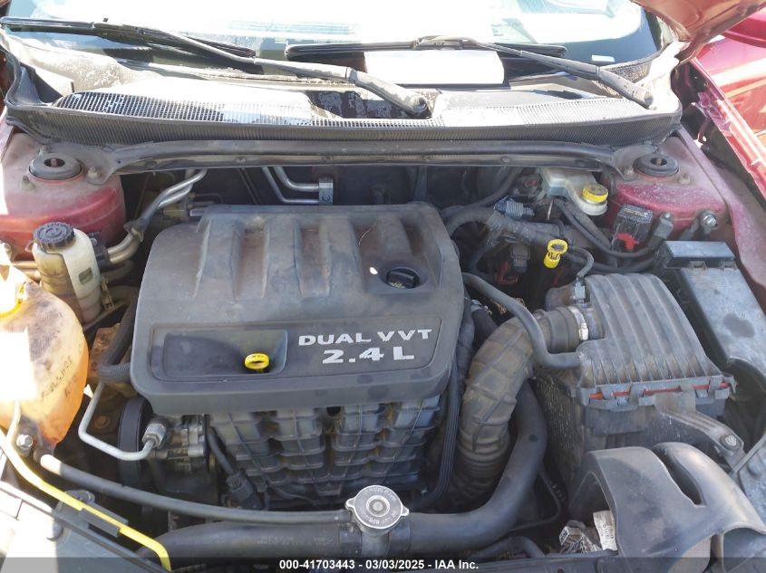 2013 Chrysler 200 Touring VIN: 1C3CCBBB7DN732931 Lot: 41703443