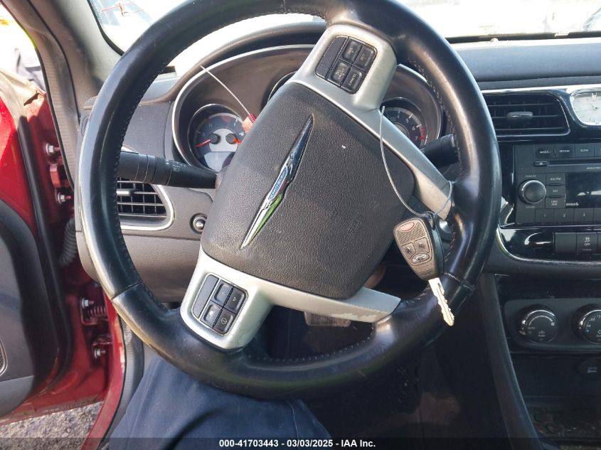 2013 Chrysler 200 Touring VIN: 1C3CCBBB7DN732931 Lot: 41703443