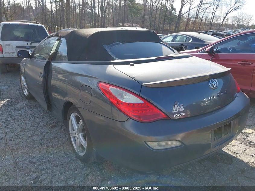 2008 TOYOTA CAMRY SOLARA VIN: 4T1FA38P18U158535