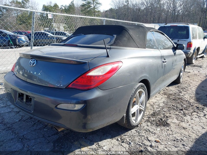 2008 TOYOTA CAMRY SOLARA VIN: 4T1FA38P18U158535