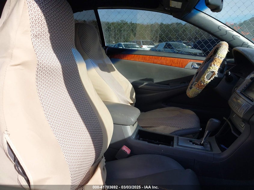 2008 TOYOTA CAMRY SOLARA VIN: 4T1FA38P18U158535