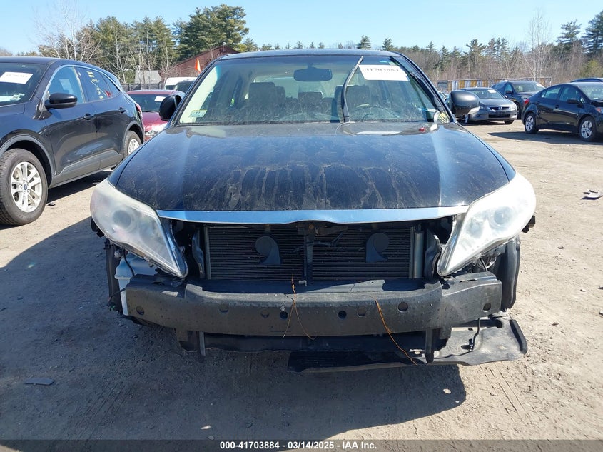 2011 TOYOTA AVALON VIN: 4T1BK3DB1BU426299