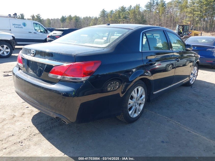 2011 TOYOTA AVALON VIN: 4T1BK3DB1BU426299