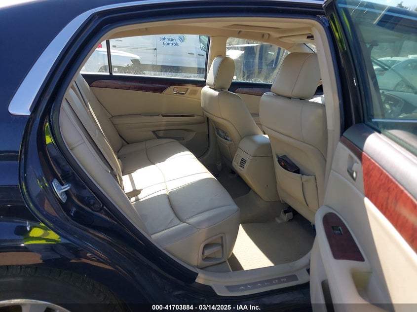 2011 TOYOTA AVALON VIN: 4T1BK3DB1BU426299
