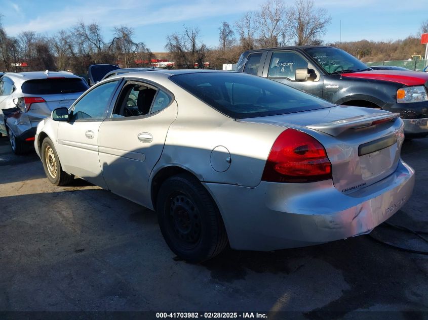 2006 Pontiac Grand Prix VIN: 2G2WP552161243203 Lot: 41703982