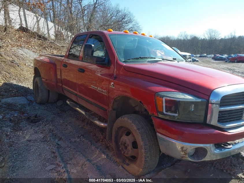 2006 Dodge Ram 3500 Slt/Sport VIN: 3D3MX48C46G244801 Lot: 41704053