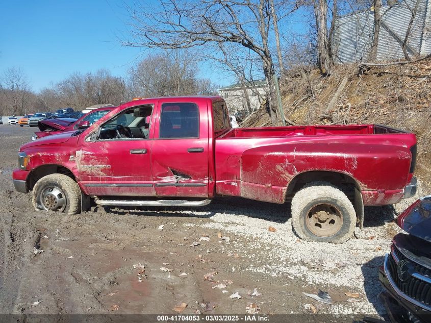 2006 Dodge Ram 3500 Slt/Sport VIN: 3D3MX48C46G244801 Lot: 41704053