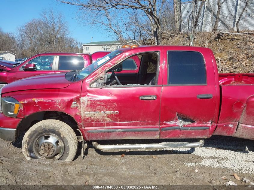 2006 Dodge Ram 3500 Slt/Sport VIN: 3D3MX48C46G244801 Lot: 41704053