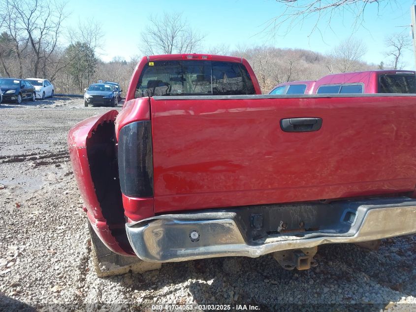 2006 Dodge Ram 3500 Slt/Sport VIN: 3D3MX48C46G244801 Lot: 41704053