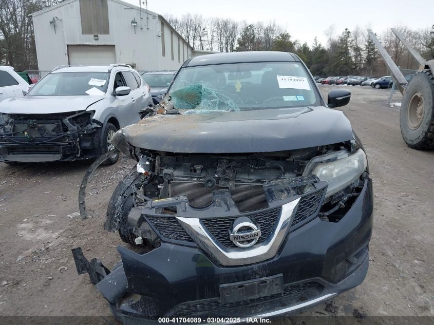 2015 Nissan Rogue S VIN: KNMAT2MV2FP526322 Lot: 41704089