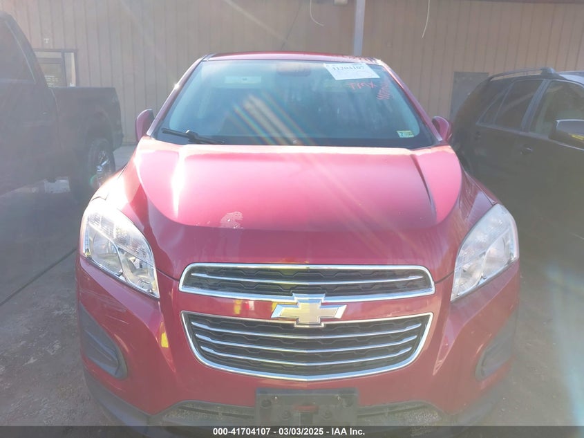 2015 CHEVROLET TRAX VIN: KL7CJKSB4FB262876