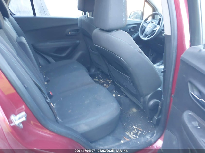 2015 CHEVROLET TRAX VIN: KL7CJKSB4FB262876