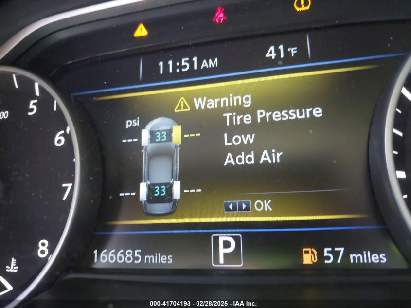 2017 Nissan Maxima 3.5 Sv VIN: 1N4AA6AP1HC441832 Lot: 41704193