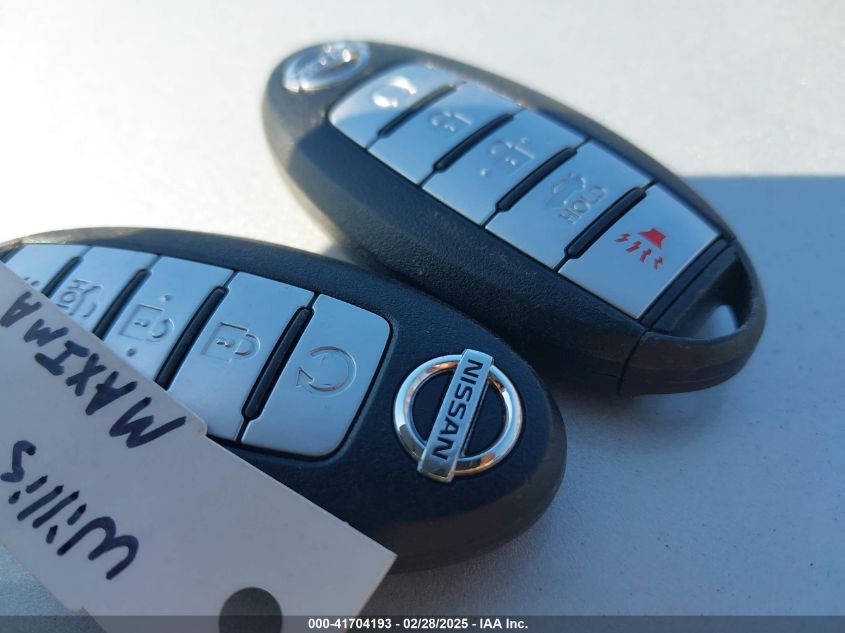 2017 Nissan Maxima 3.5 Sv VIN: 1N4AA6AP1HC441832 Lot: 41704193