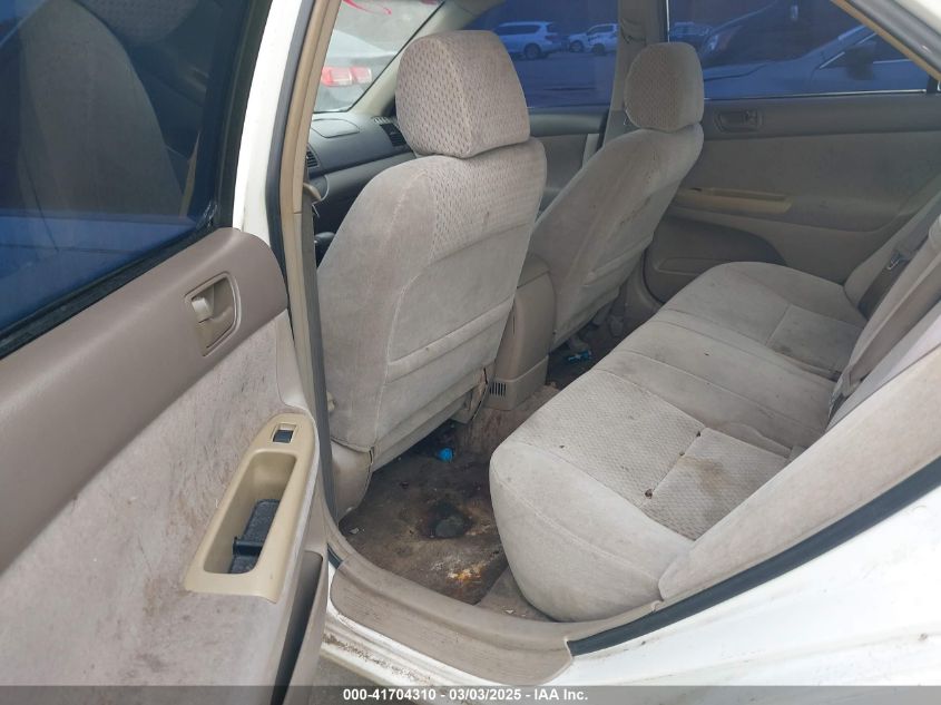 2003 Toyota Camry Le V6 VIN: 4T1BF32K53U056029 Lot: 41704310