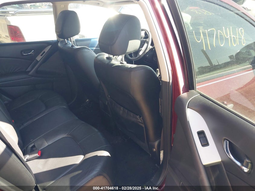 2010 Nissan Murano Sl VIN: JN8AZ1MW7AW103787 Lot: 41704618