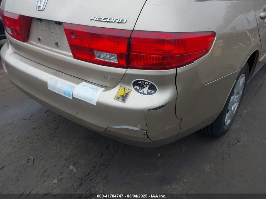 2005 Honda Accord 2.4 Lx VIN: 1HGCM56475A035484 Lot: 41704747