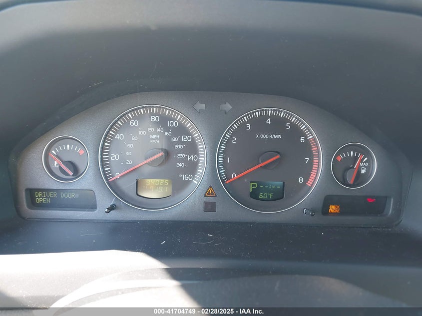 2008 Volvo S60 2.5T VIN: YV1RS592882699410 Lot: 41704749