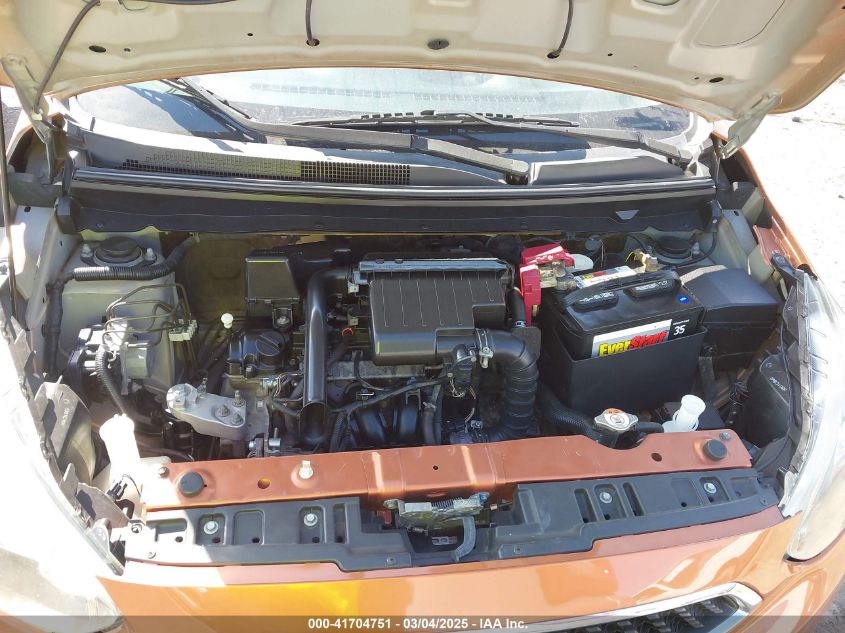 2017 Mitsubishi Mirage Se VIN: ML32A4HJ7HH004217 Lot: 41704751