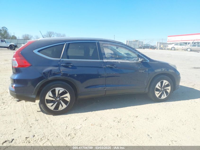 2016 Honda Cr-V Touring VIN: 5J6RM3H92GL024450 Lot: 41704789