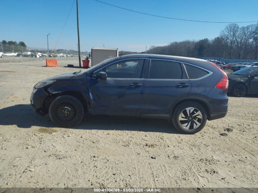 2016 Honda Cr-V Touring VIN: 5J6RM3H92GL024450 Lot: 41704789