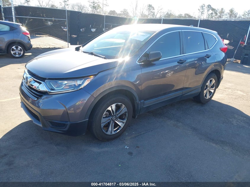 2019 HONDA CR-V VIN: 2HKRW5H33KH417619