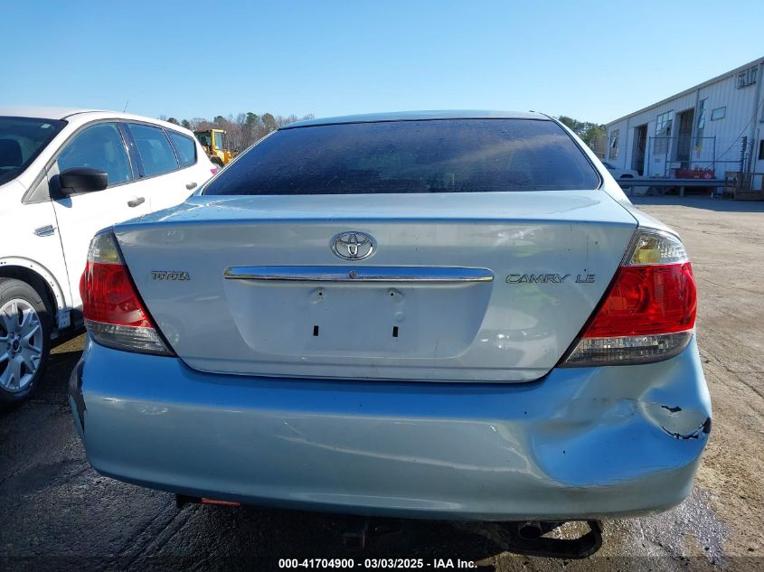 2005 Toyota Camry Le VIN: 4T1BE32K25U518360 Lot: 41704900