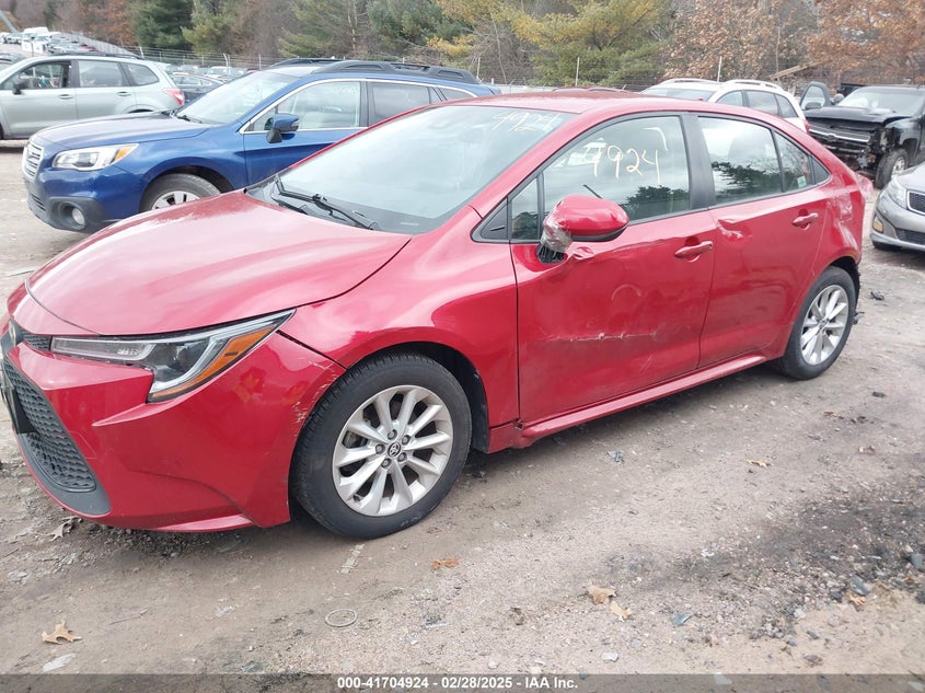 2021 TOYOTA COROLLA VIN: JTDVPMAE6MJ132716
