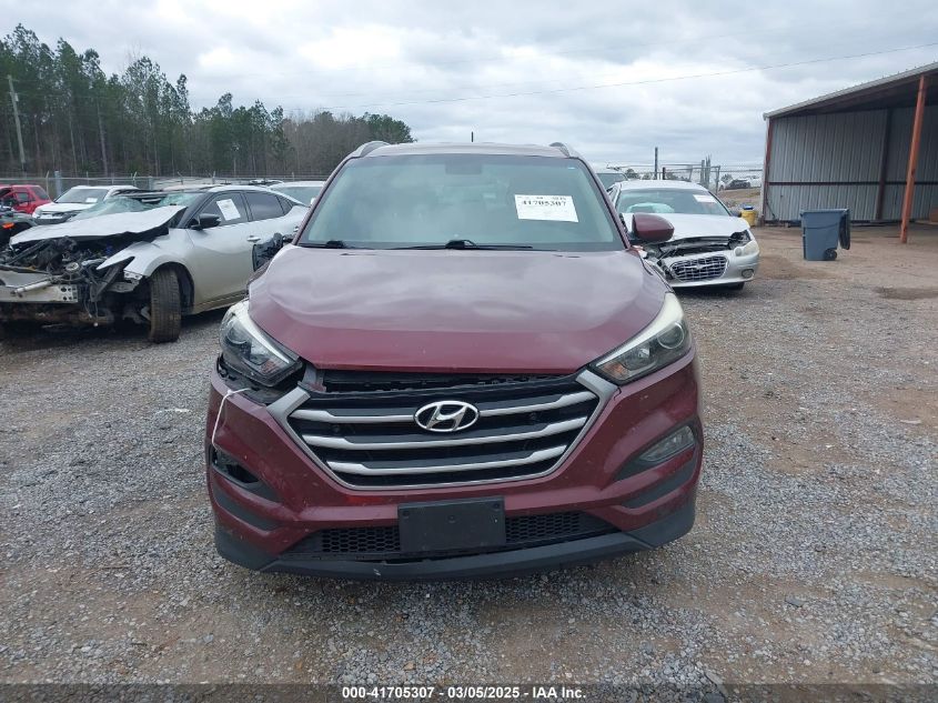 2017 Hyundai Tucson Se VIN: KM8J33A47HU502003 Lot: 41705307