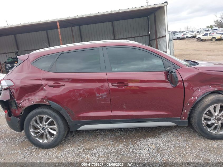 2017 Hyundai Tucson Se VIN: KM8J33A47HU502003 Lot: 41705307