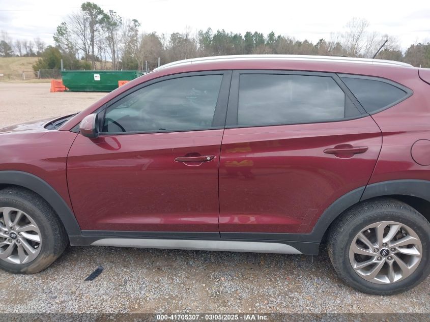 2017 Hyundai Tucson Se VIN: KM8J33A47HU502003 Lot: 41705307