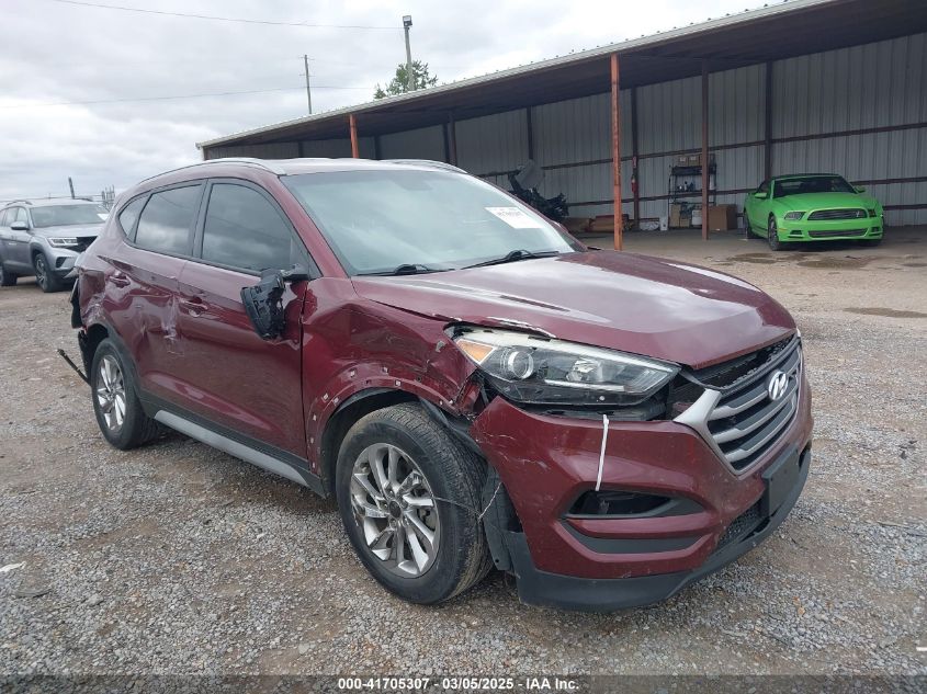 2017 Hyundai Tucson Se VIN: KM8J33A47HU502003 Lot: 41705307