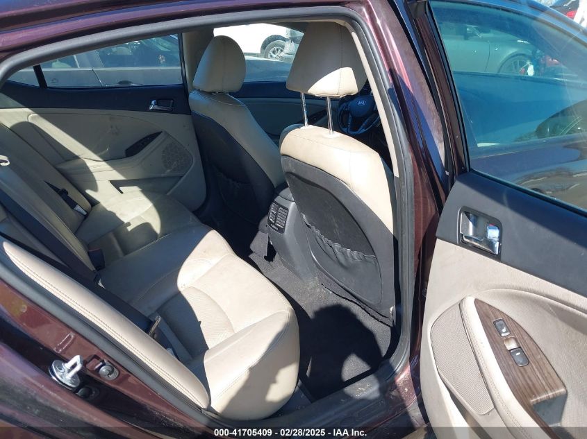 2012 Kia Optima Ex Turbo VIN: 5XXGN4A6XCG041961 Lot: 41705409