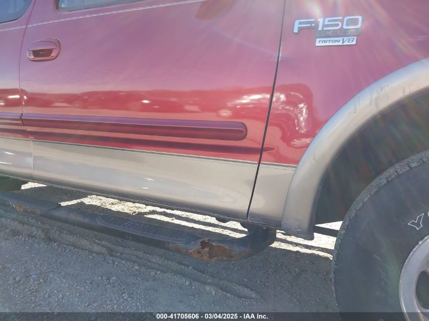 2002 Ford F-150 Lariat/Xl/Xlt VIN: 1FTRX18L22NA02913 Lot: 41705606