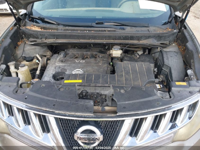 2009 Nissan Murano Sl VIN: JN8AZ18U89W023001 Lot: 41705720