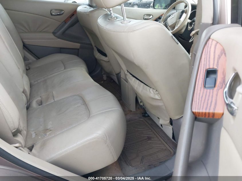 2009 Nissan Murano Sl VIN: JN8AZ18U89W023001 Lot: 41705720