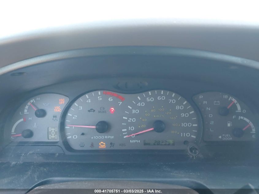 2001 Toyota Sequoia Limited V8 VIN: 5TDBT48A01S048312 Lot: 41705751