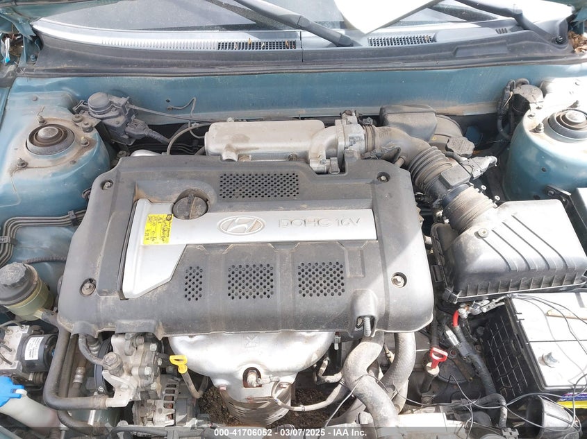2006 HYUNDAI ELANTRA VIN: KMHDN46D16U237680