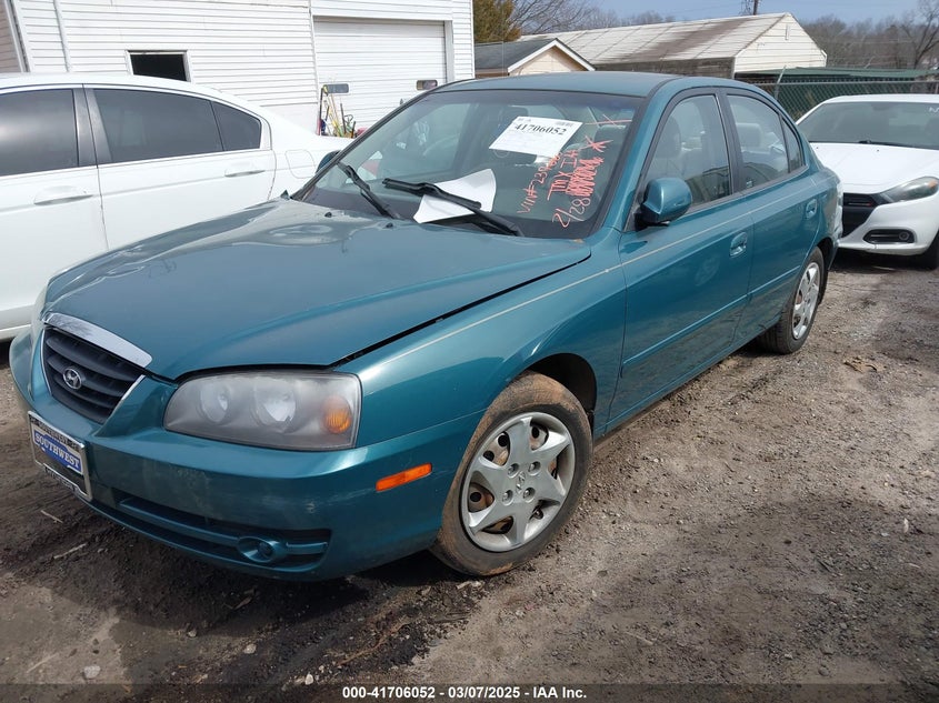 2006 HYUNDAI ELANTRA VIN: KMHDN46D16U237680