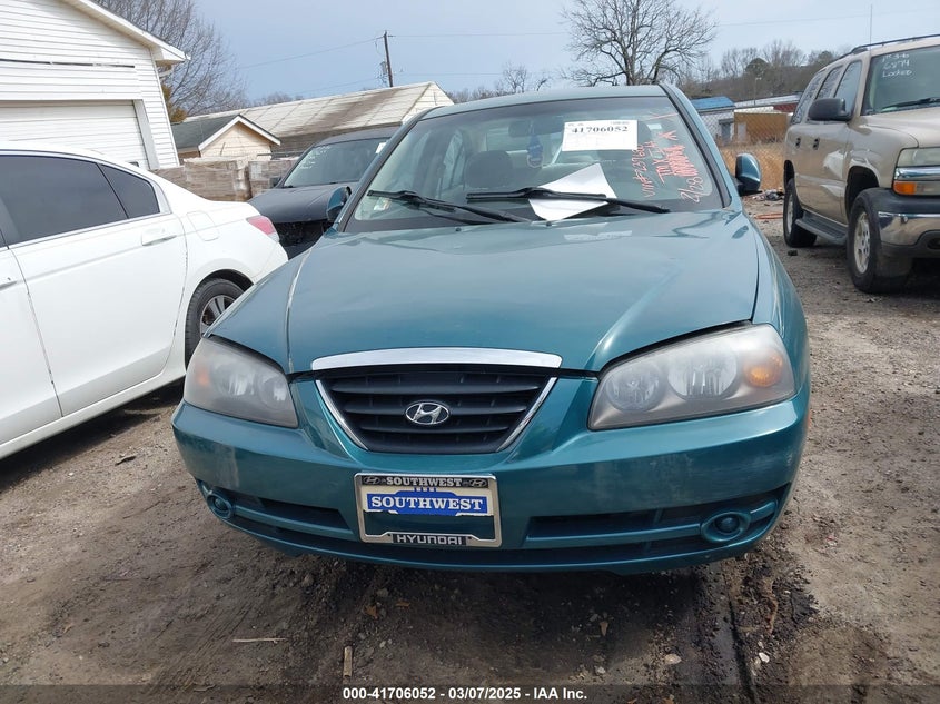 2006 HYUNDAI ELANTRA VIN: KMHDN46D16U237680