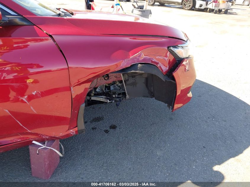 2022 Honda Accord Lx VIN: 1HGCV1F18NA024506 Lot: 41706162